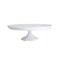 White Small Round Plastic Cake Stands - 10.5&#x22; (12 Cake Stands)